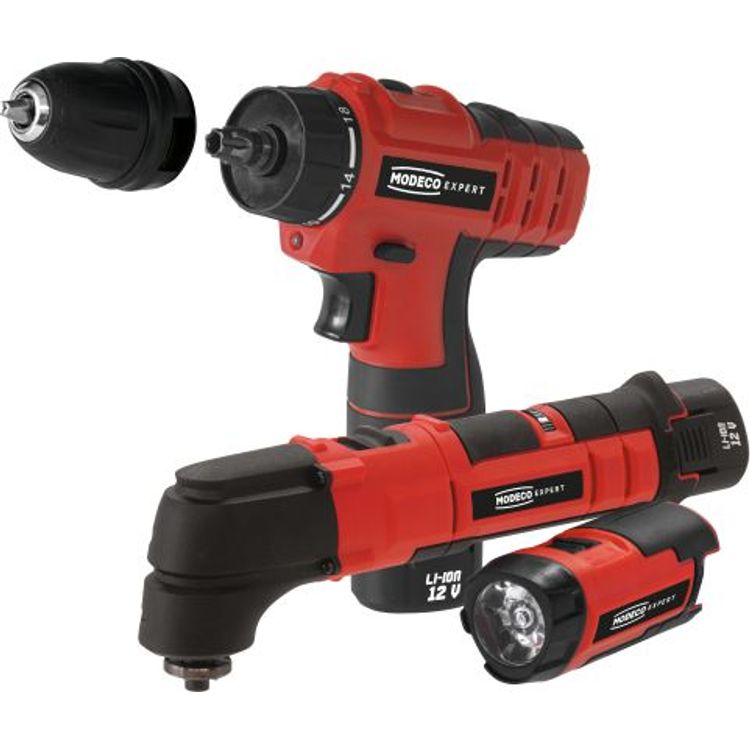 Tootefoto - Modeco 6-osaline elektrit riistade komplekt (MN-91-501)