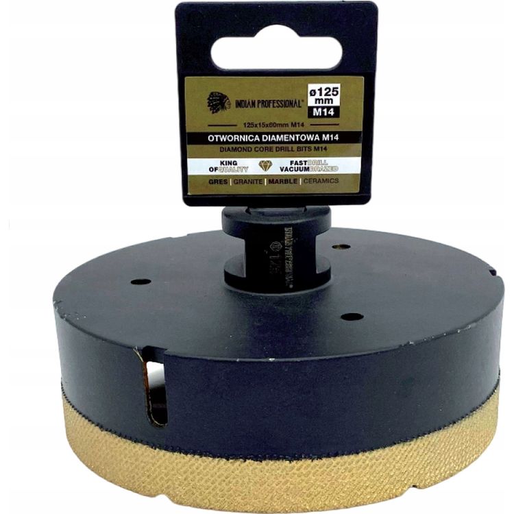 Tootefoto - DIAMOND BIT M14 125mm DRY DRILLING /Indian Professional