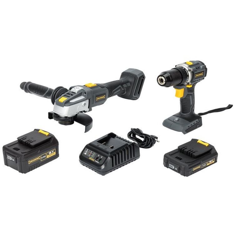 Tootefoto - TOOL SET CD-B0A18 AG-B0118E 18V BL 2+4AH