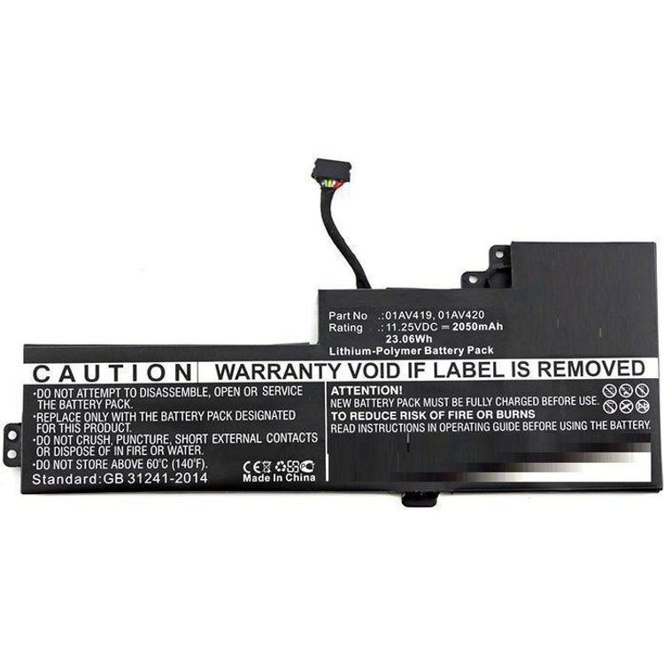 Tootefoto - CoreParts Laptop Battery 23Wh Li-Pol 11.25V 2050mAh Black - Batterie - 2.050 mAh (01AV420-CP)