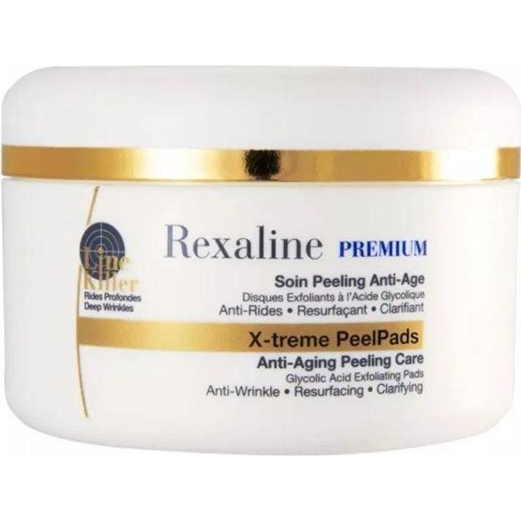 Tootefoto - Rexaline REXALINE_Premium Line Killer X-treme PeelPads Anti-Aging Peeling Care kortsudevastane koorimine helvestena 30 tk.