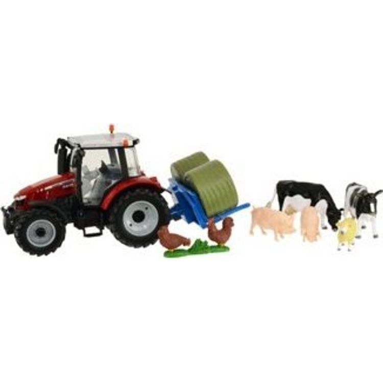 Tootefoto - TOMY Britains Massey Ferguson 5612 k idete komplekt 43205