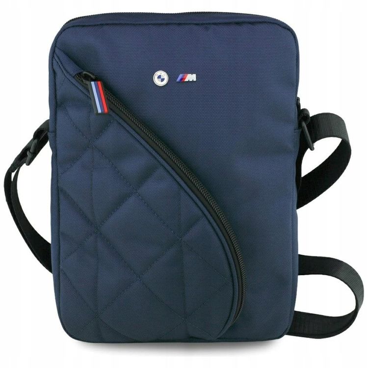 Tootefoto - BMW Nylon Pockets&Metal Logo 10" Bag Navy Blue