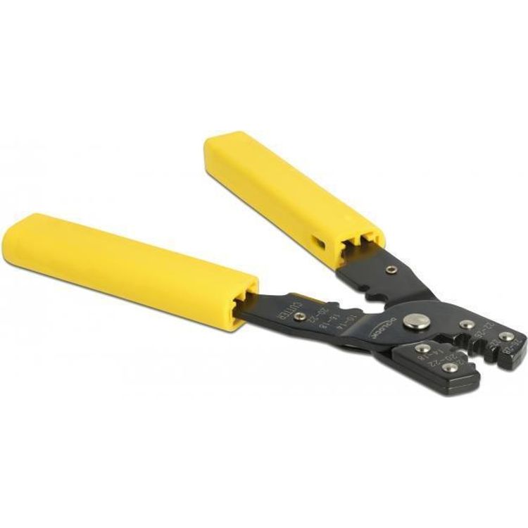 Tootefoto - DeLOCK 90543 kaablitangid Kinnituspress Must, Kollane