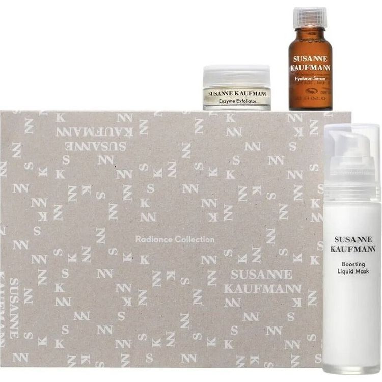 Tootefoto - Susanne Kaufmann Radiance Collection komplekt Susanne Kaufmann: n omaskid ja koorijad, vananemisvastased, sulfaadivabad, geelmask, n ole, 50 ml + n omaskid ja koorijad, ens m, koo