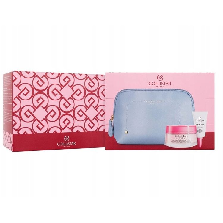 Tootefoto - Veido hooldus rinkinys Collistar Idro Attiva: niisutav geel-kremas, 50 ml + paaki geel, 5 ml + kosmeetiline