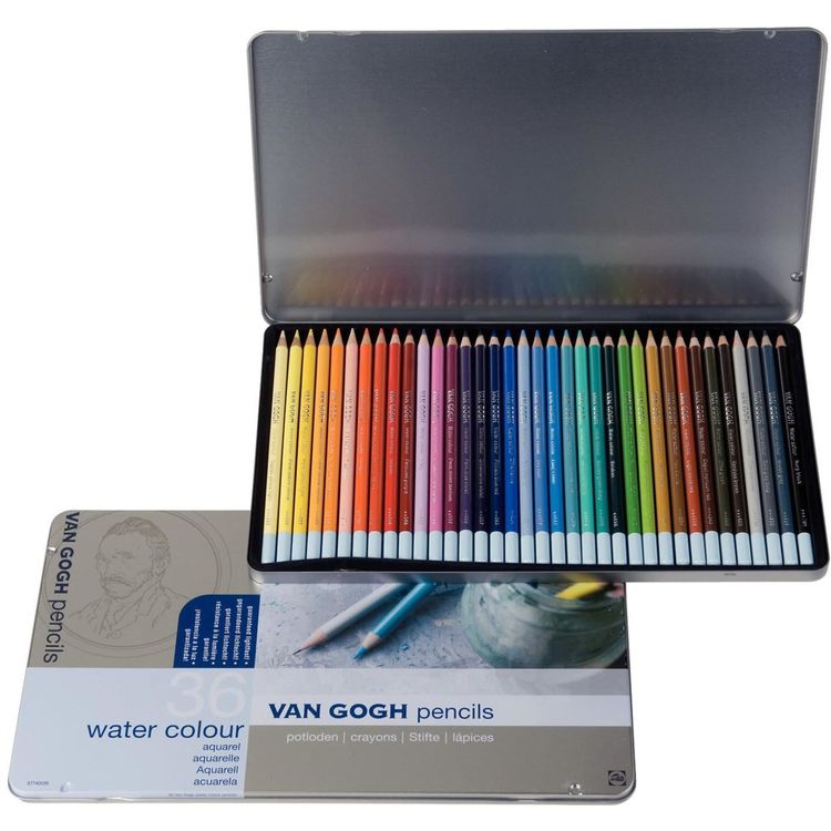 Tootefoto - Talens Van Gogh akvarellpliiatsi t iustatud komplekt | 36 v rvi