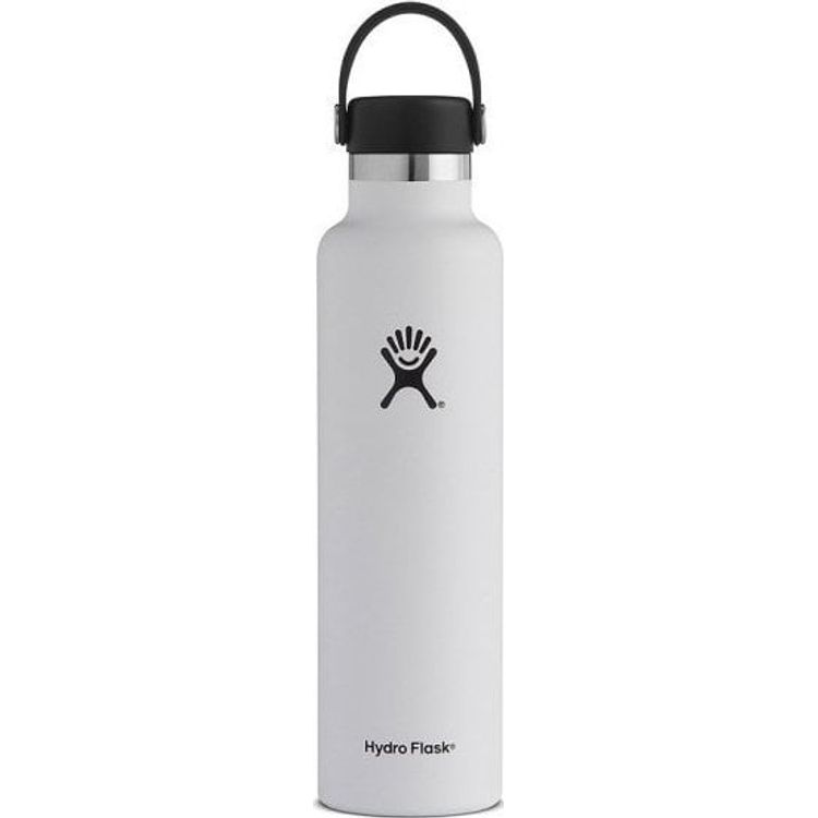 Tootefoto - Hydro Flask Hydro Flask termopudel 709 ml standardsuu painduva korgiga (valge)
