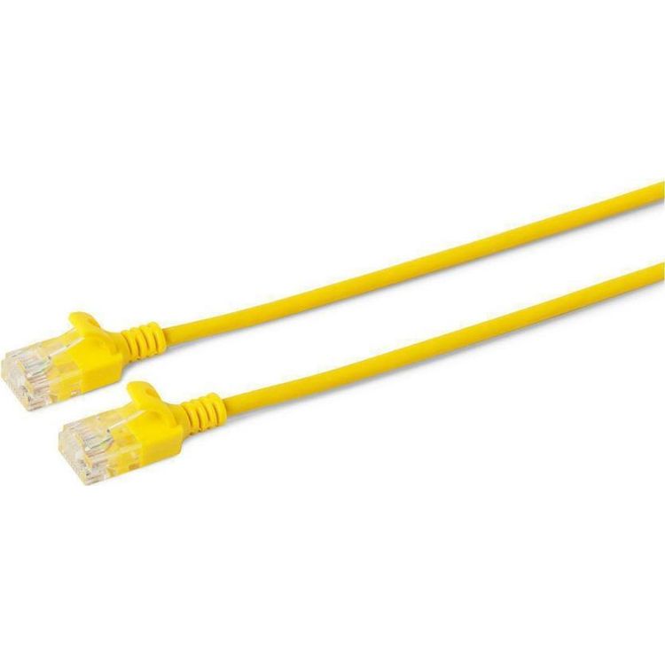 Tootefoto - Microconnect V-UTP60015Y-SLIM v rgukaabel Kollane 0,15 m Cat6 U/UTP (UTP)