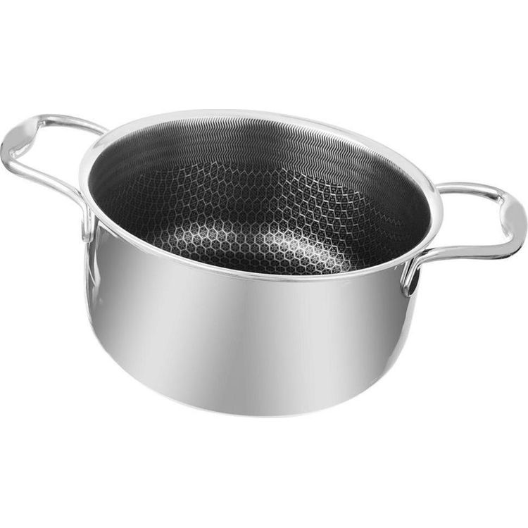 Tootefoto - Orion terasest pott esmaklassilise mittenakkuva kattega COOKCELL ORION 24 cm 4,8 l