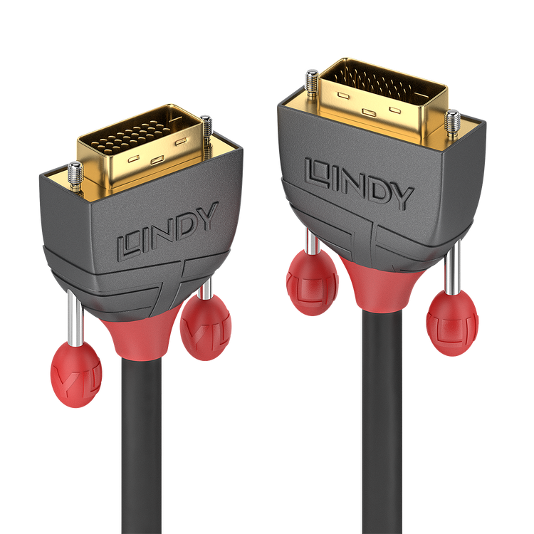 Tootefoto - Lindy 36228 DVI-kaabel 20 m DVI-D Must