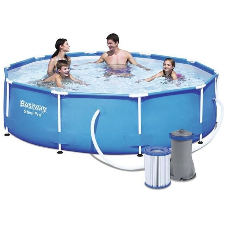 Tootefoto - Bestway OVAALRAAM POOL 305X76 CM PUMBGA BESTWAY 56408