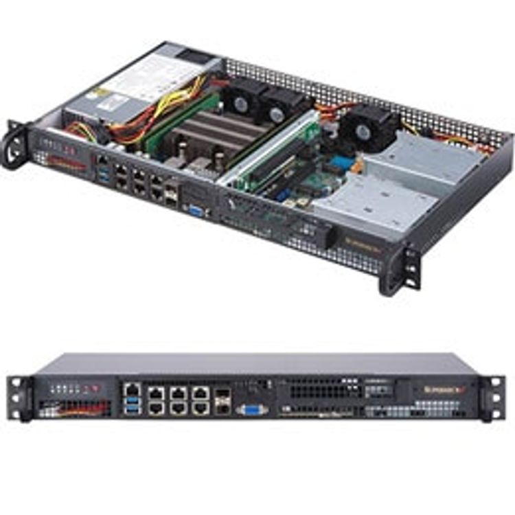Tootefoto - Supermicro SuperServer 5019D-FN8TP P stik (1U) Must