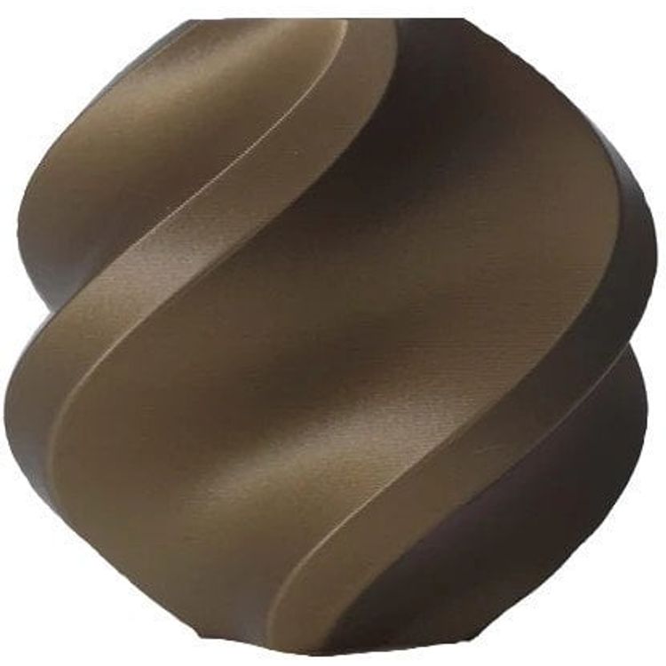 Tootefoto - Filament Bambu Lab PLA Basic 1,75mm 1kg - koos korduvkasutatava pooliga - pronks}