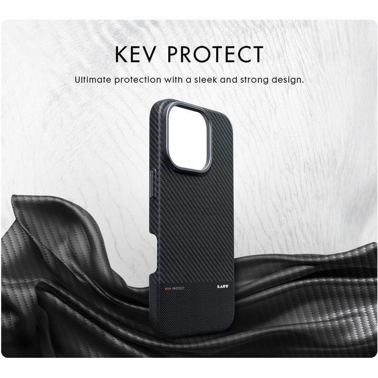 Tootefoto - Laut Kev Protect - kaitsev eluase iPhone 16 Pro jaoks (must)