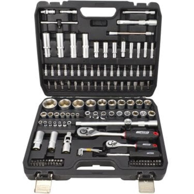 Tootefoto - AWTOOLS WRENCH SET 144 pcs 1/2" / 1/4" BLACK LINE
