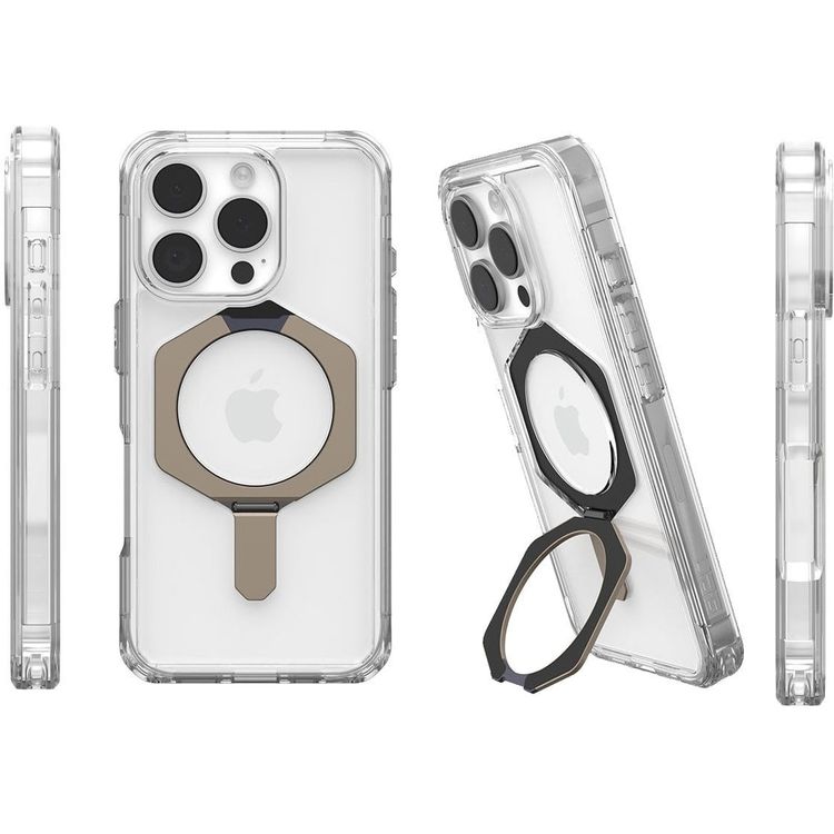 Tootefoto - Urban Armor Gear UAG Plyo XTE MagSafe Kickstand Case| Apple iPhone 16 Pro| ice (114490114G36)