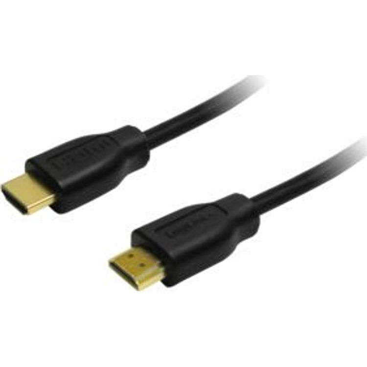 Tootefoto - LogiLink CH0005 HDMI-kaabel 0,5 m HDMI t p A (Standard) Must