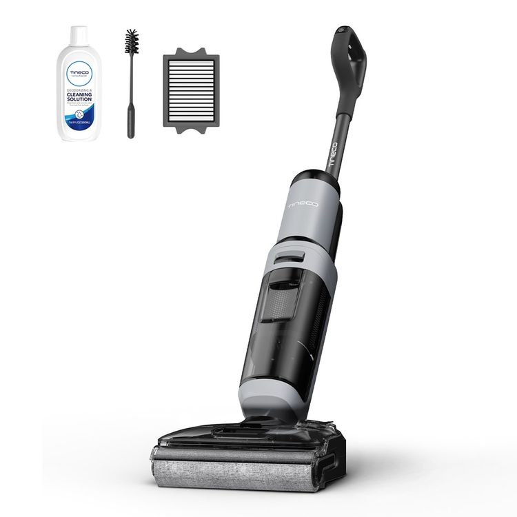 Tootefoto - Tineco FloorOne i5 Stretch PLUS Upright vacuum Battery Dry&wet Bagless Grey 2.5 Ah
