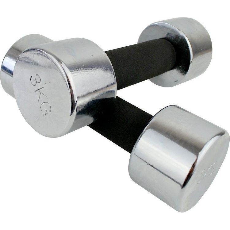 Tootefoto - Master Dumbbell Chrome MASTER 3 kg x2