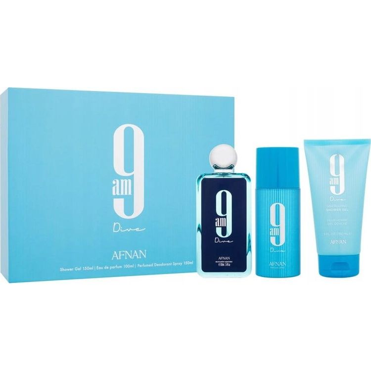 Tootefoto - Afnan 9AM sukelduge EDP Parfumuotas vanduo Rinkinys Unisex, 100 ml