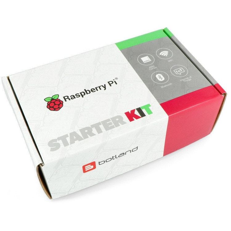Tootefoto - Seadke Raspberry Pi 5 WiFi 8GB RAM + 32 GB microSD + ametlikud lisaseadmed}
