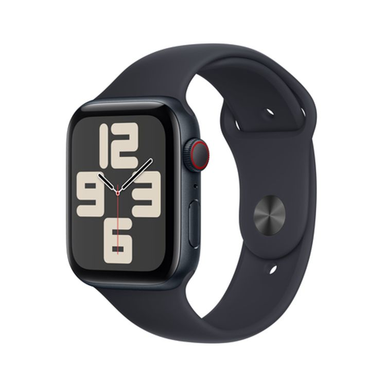 Tootefoto - Apple Watch SE Aluminium Cellular 44mm Mitternacht (Sportarmband mitternacht) M/L NEW