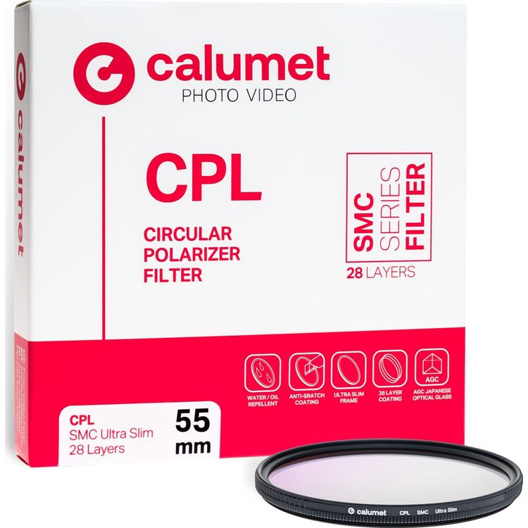 Tootefoto - Calumet Filter Calumet CPL SMC Filter 55 mm Ultra Slim 28 Layers