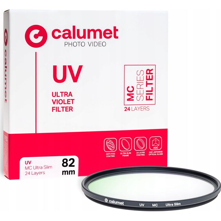 Tootefoto - Calumet filter Calumet UV filter MC 82 mm Ultra Slim 24 kihti