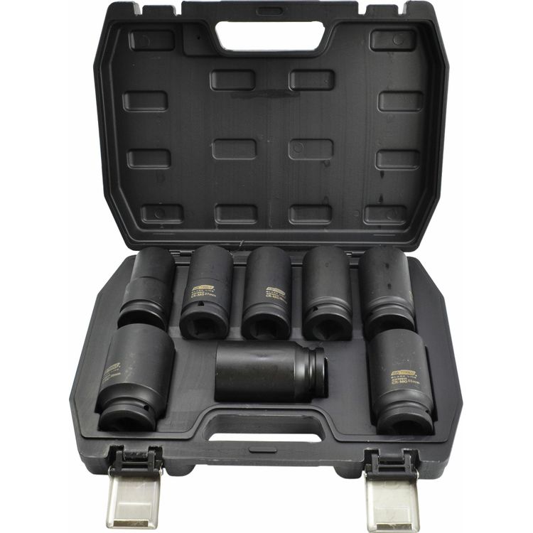 Tootefoto - AWTools AWTOOLS L GIPISKUSTE KOMPLEKT 3/4" 8 tk. PIKK MUST JOON