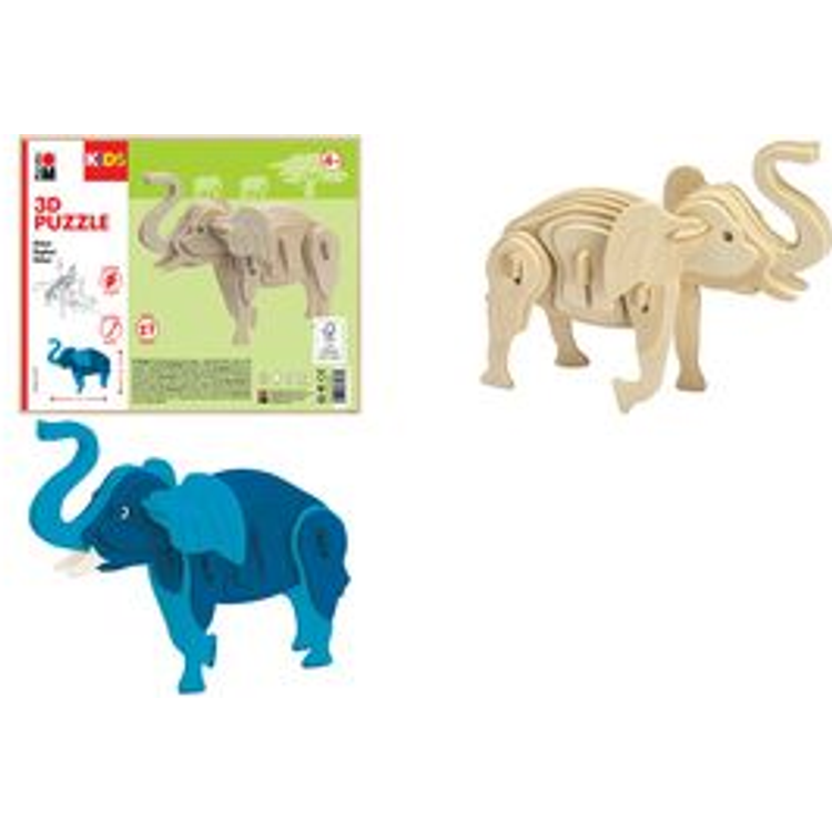 Tootefoto - Marabu 0317000000024 - 24 St ck(e) - Animals - Junge/M dchen - 4 Jahr(e) - Holz (0317000000024)