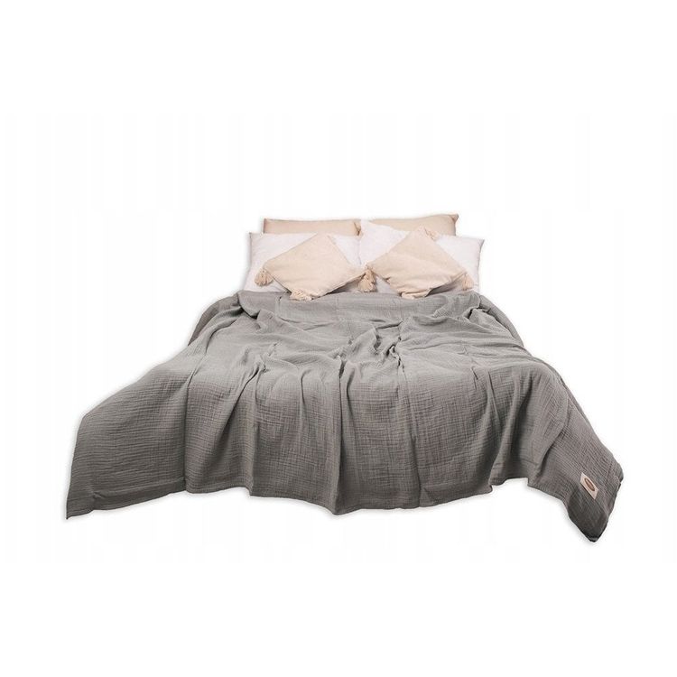 Tootefoto - Dekoratiivne voodikoht, musliini suurus 240x210