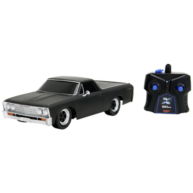 Tootefoto - Jada Toys 253206013 Fast & Furious Rc El Camino (Ff10) 1:16 Rc Model Car For Beginners Electric Road Version