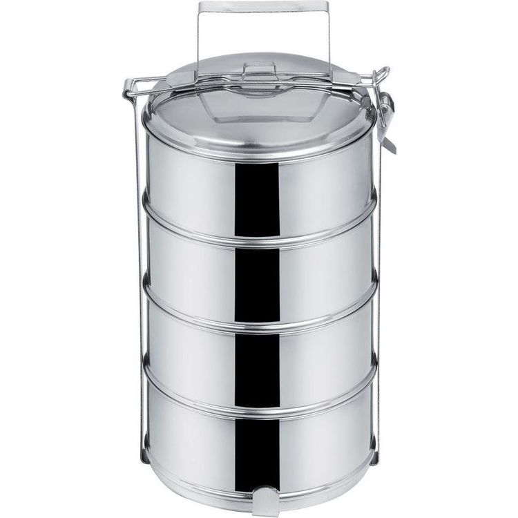Tootefoto - Orion Steel 3-tasandiline htus gipurk toidu kandmiseks 4x1,3L
