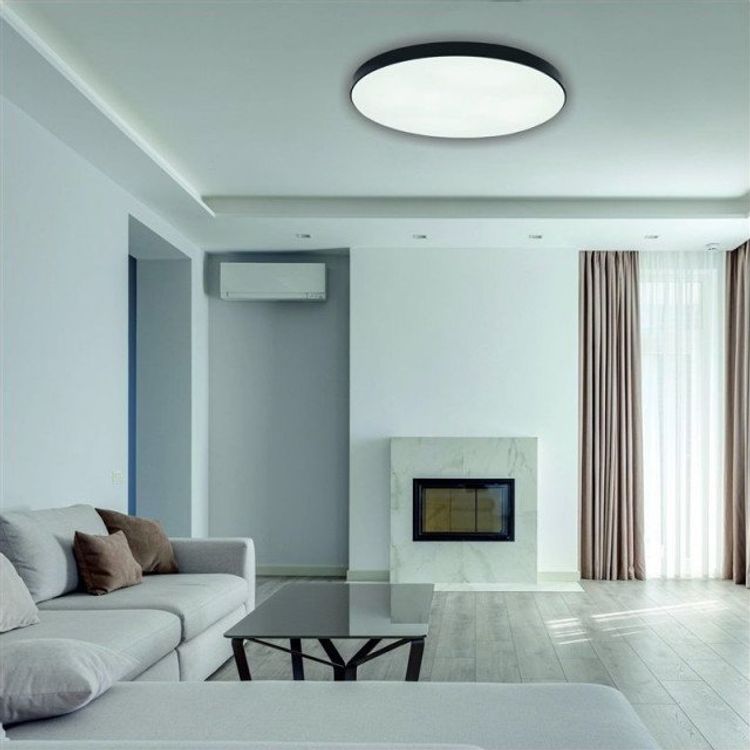 Tootefoto - CEILING LAMP BOSTON2X48W D60RC LED BLACK