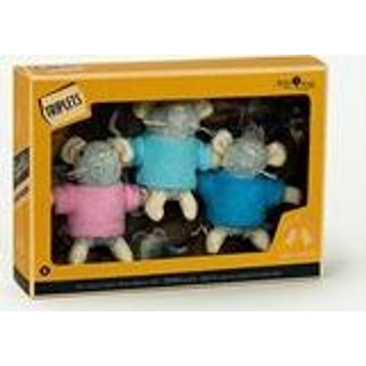 Tootefoto - Meediapere maskott Hiiremajast. Kolmikud