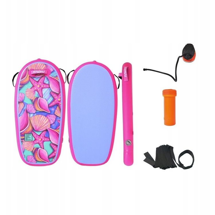 Tootefoto - Deska Bodyboard FunWater nadmuchiwana ESIZ00089 1,1m (r owa)