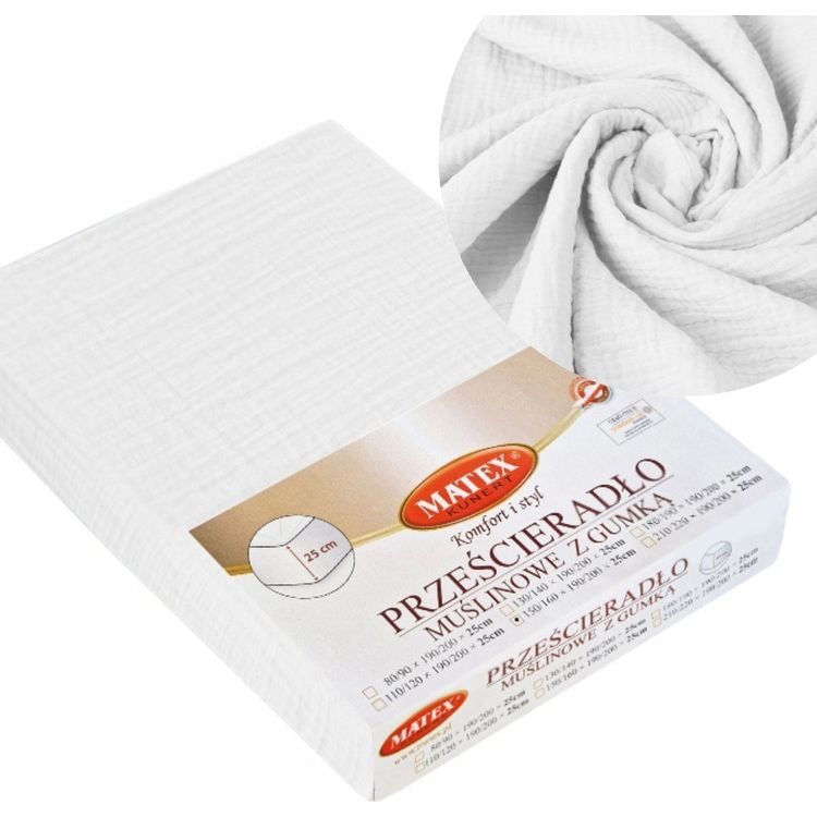 Tootefoto - Matex Shet 90 x 200 koos kustutusraviga matex musliin 01