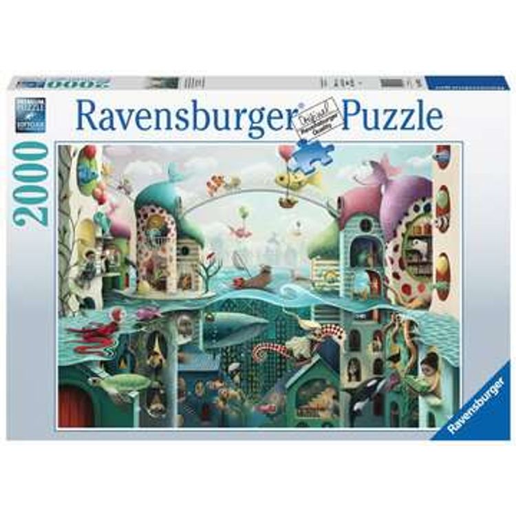 Tootefoto - Ravensburger If Fish Could Walk Pusle 2000 tk Kunst