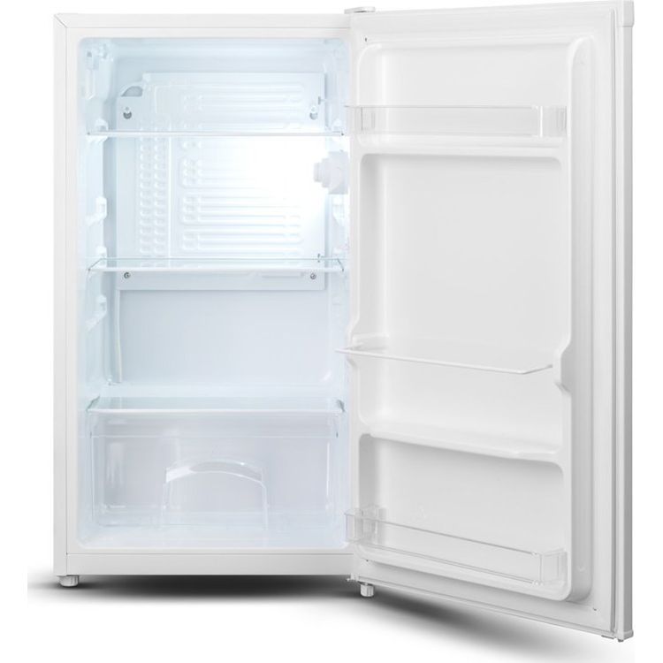 Tootefoto - Goddess Refrigerator | GODRME085GW8SSE | Energy efficiency class E | Free standing | Larder | Height 85 cm | Fridge net capacity 88 L | 39 dB | White