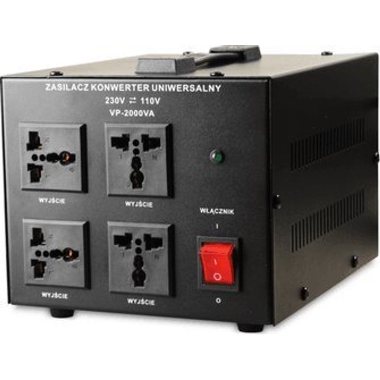 Tootefoto - Voltimuundur Pingemuundur VP 2000 230VAC/110VAC