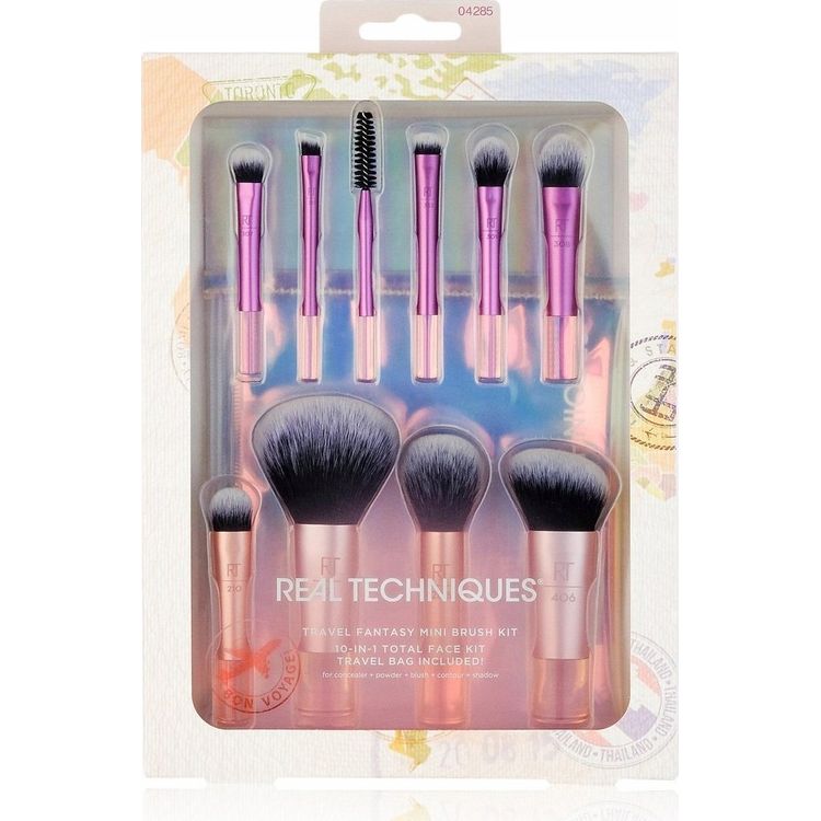 Tootefoto - REAL TECHNIQUES_SET Travel Fantasy mini n omeigipintslite komplekt 10 tk.