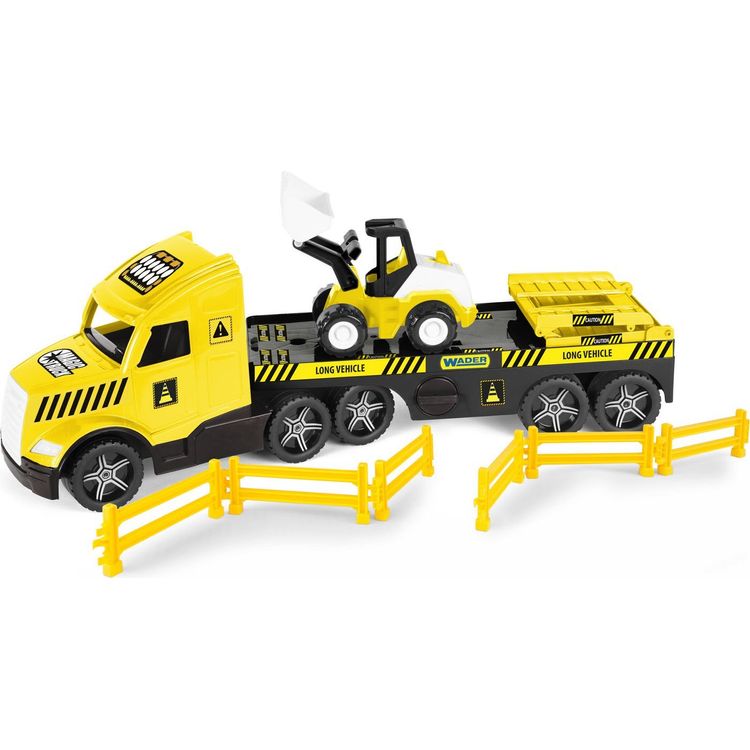 Tootefoto - Magic Truck Technic Laweta ze spychaczem
