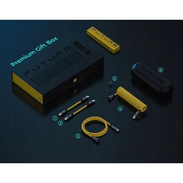 Tootefoto - AOHI USB-kaabel AOHi tuleviku loov v imsus 8 hes 240 W USB-C kaablikomplekt