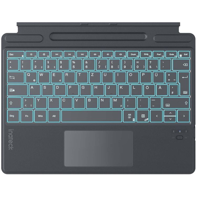 Tootefoto - inateck Keyboard Surface gray Sureface Pro 8-11 Com. QWERTZ