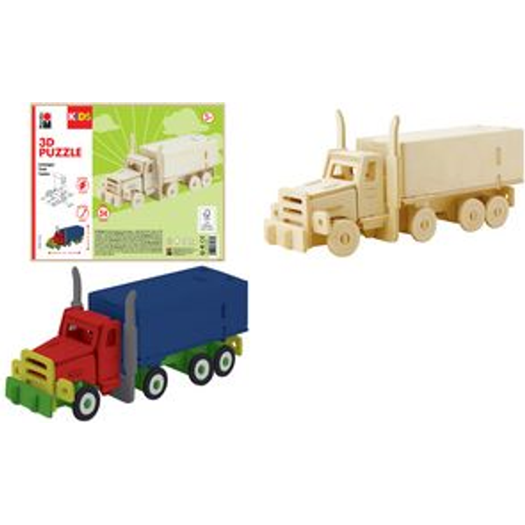 Tootefoto - Marabu 0317000000004 - 38 St ck(e) - Fahrzeuge - Truck - Junge/M dchen - 3 Jahr(e) - Holz (0317000000004)