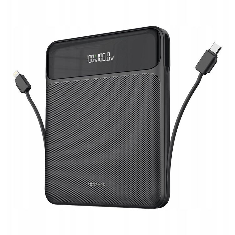 Tootefoto - Forever s learvuti toitepank TB-200 100W 20000 mAh must