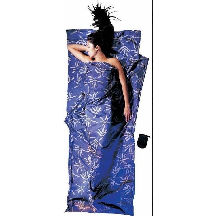 Tootefoto - Wk adka do piwora Cocoon TravelSheet Silk, leaves