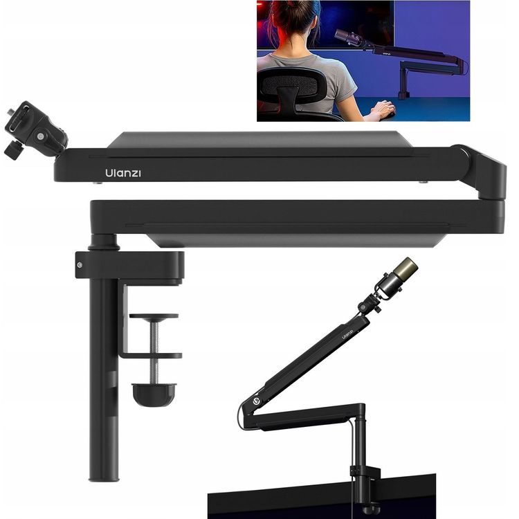 Tootefoto - BOOM ARM ARM -i hoidja mikrofoni mikrofon mikrofoni jaoks / Ulanzi / ZJ05