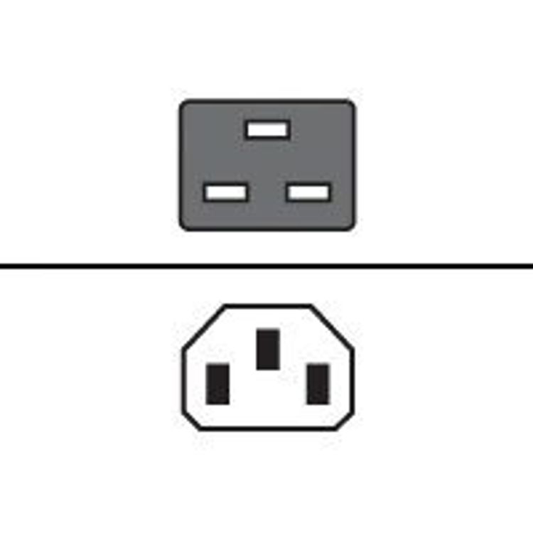 Tootefoto - Eaton IEC C14/IEC C19, 10/16 A Must 2 m C14 pistikut C19 pistikut